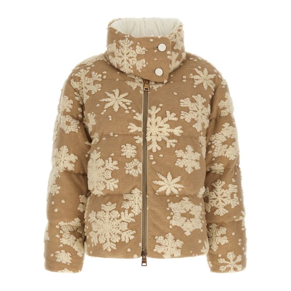 Herno Beige Polyester Full-Length Women's Jacket